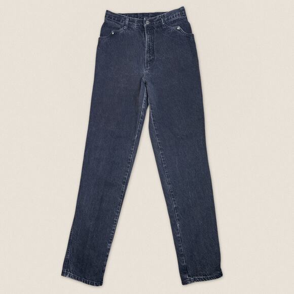 Vintage Western Rockies Rocky Mountain Black Jeans 31/11 - Size 27 x 36 - Picture 3 of 10